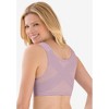 Comfort Choice Front-Close Cotton Wireless Posture Bra - 3 of 3