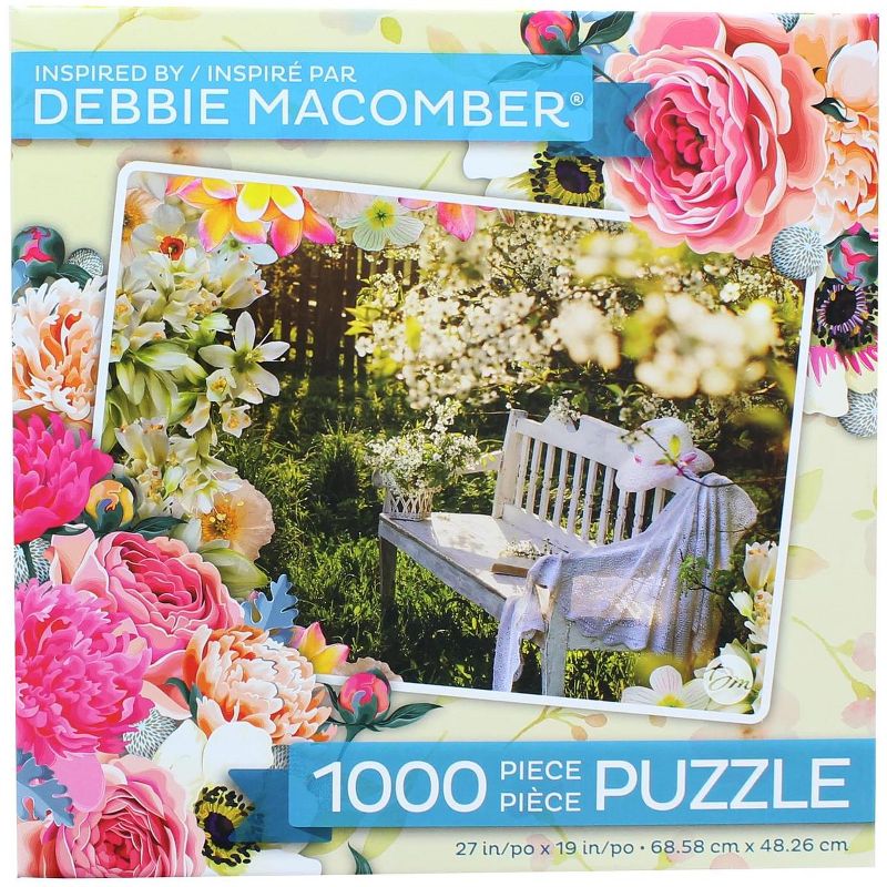 The Canadian Group Debbie Macomber 1000 Piece Jigsaw Puzzle | Garden Retreat, 1 of 7