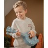 Label Label: Wooden Banjo Toy - Blue, Nature Design, Kids Ages 3+ - 3 of 4