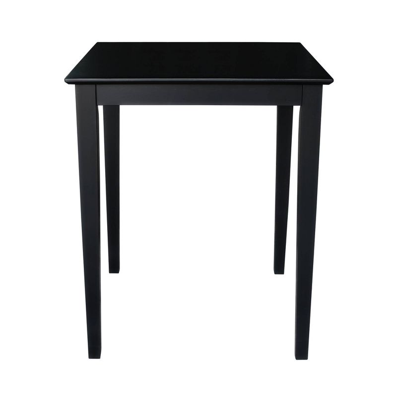 Solid Wood Top Table with Shaker Legs - International Concepts, 4 of 10