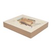 Elanze Designs America Collage 8 x 10 Tan Wood Tabletop Block Sign - 4 of 4