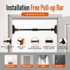 SQUATZ Adjustable Doorway Pull-Up Bar with Safety Lock SQDPB-1, Black - 3 of 4