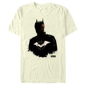 Men's The Batman Who Is Batman Silhouette T-Shirt