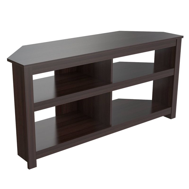 Corner TV Stand for TVs up to 60&#34; Espresso - Inval, 1 of 9