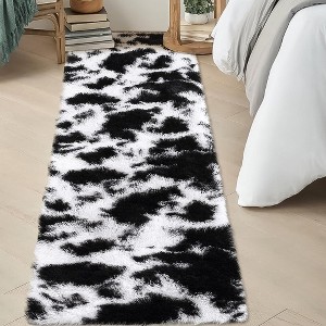 Area Rug Shaggy Rug Carpet for Living Room, Bedroom Dining Room Rug and Kitchen Office Nursery Non-Slip Plush Rug, - 1 of 4