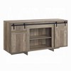 NicBex Rustic TV Stand with 2-Shelf and 4 Cabinets Modern Entertainment Center Media Console for Living Room, Bedroom - 3 of 4