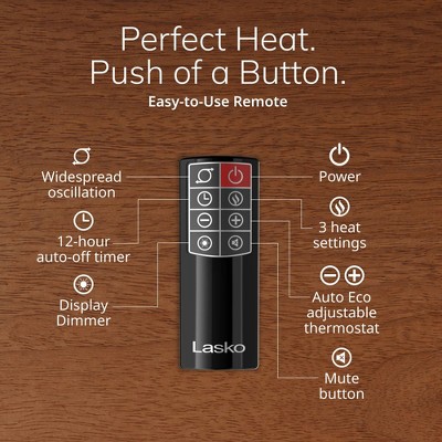 Lasko 22'' Digital Ceramic Tower Heater — detail 4