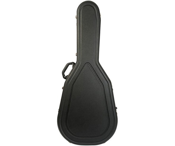 Hiscox Cases Acoustic Guitar Case/Jumbo Black Shell/Silver Int-Pro II