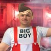Seasonal Visions Big Boy Deluxe Adult Cartoon Latex Costume Wig - 3 of 3