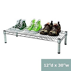 Shelving.com Chrome Wire Shelving with 1 Tier Shelf - - 1 of 3