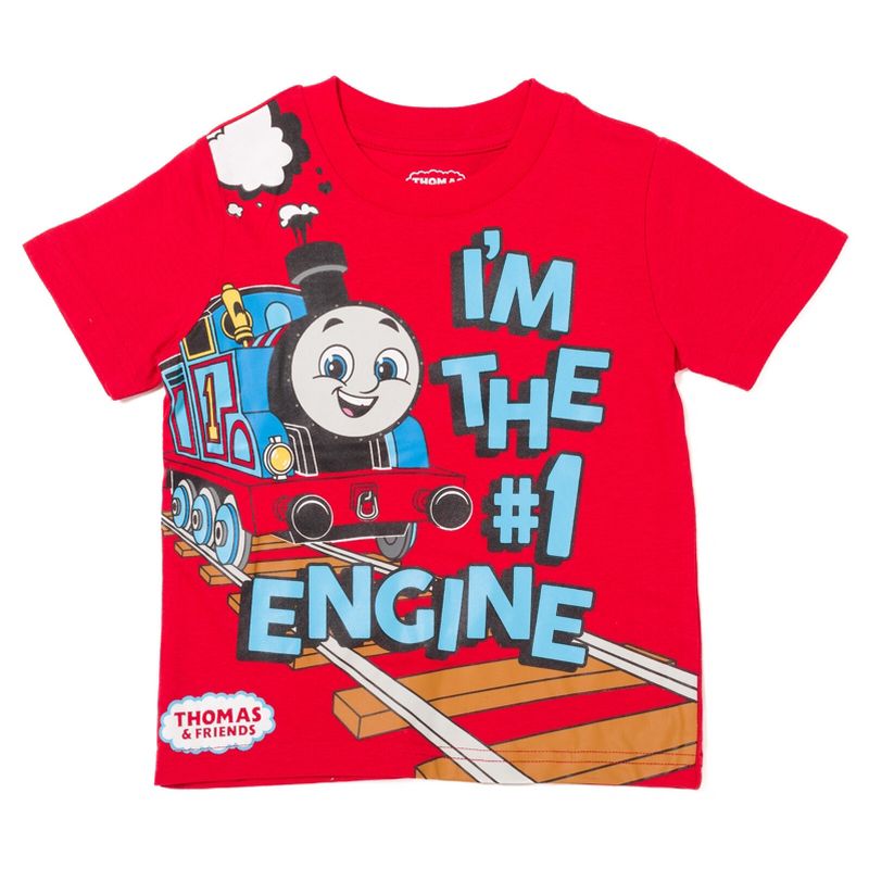 Thomas & Friends Thomas the Train 3 Pack T-Shirts Infant to Little Kid, 2 of 8