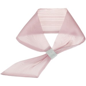 Elerevyo Women Gift Fashion Scarf Suitable for Hair Scarf Wrist Scarf 26.4"×3.9" - 1 of 4