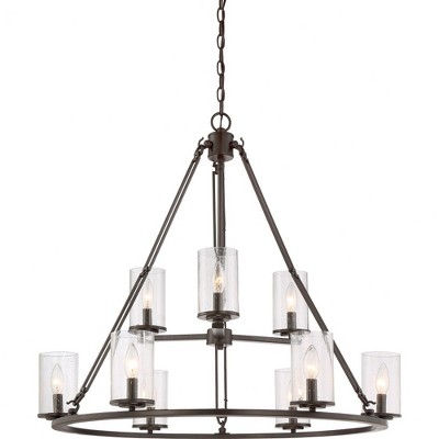 Quoizel Lighting Buchanan 9 - Light Chandelier in  Western Bronze