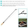 Sunnydaze Outdoor Steel Log Poker with Wooden Handle - 32" - 3 of 4