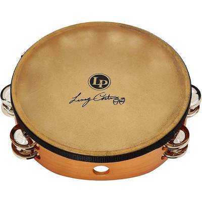 LP Lenny Castro Signature Double Row Headed Tambourine with Bag 10 in.