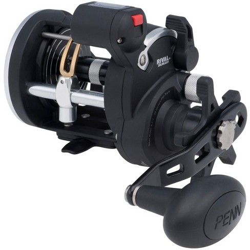 Penn Rival Level Wind Fishing Reel - Gear Ratio: 5.1:1 - Reel Size: 20 ...