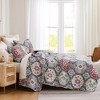 Southshore Fine Living Kilim Oversized 3-Piece Quilt Set with Shams - 3 of 4