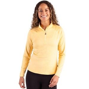 Cutter & Buck Coastline Epic Comfort Recycled Women’s Quarter Zip - 1 of 2