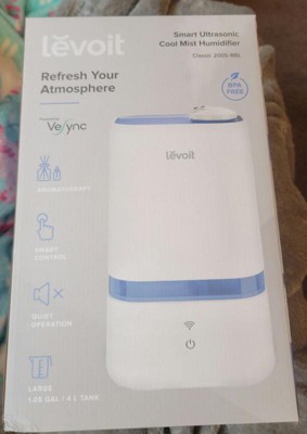 Levoit Misty Ultrasonic Cool Mist Humidifier Blue : Target