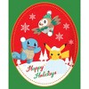 Women's Pokemon Christmas Happy Holidays Patch Racerback Tank Top - 2 of 4