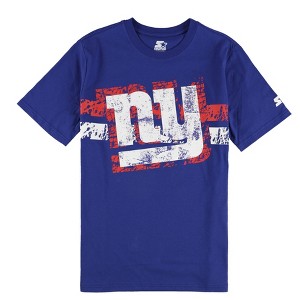 STARTER Mens New York Giants Graphic T-Shirt - 1 of 2