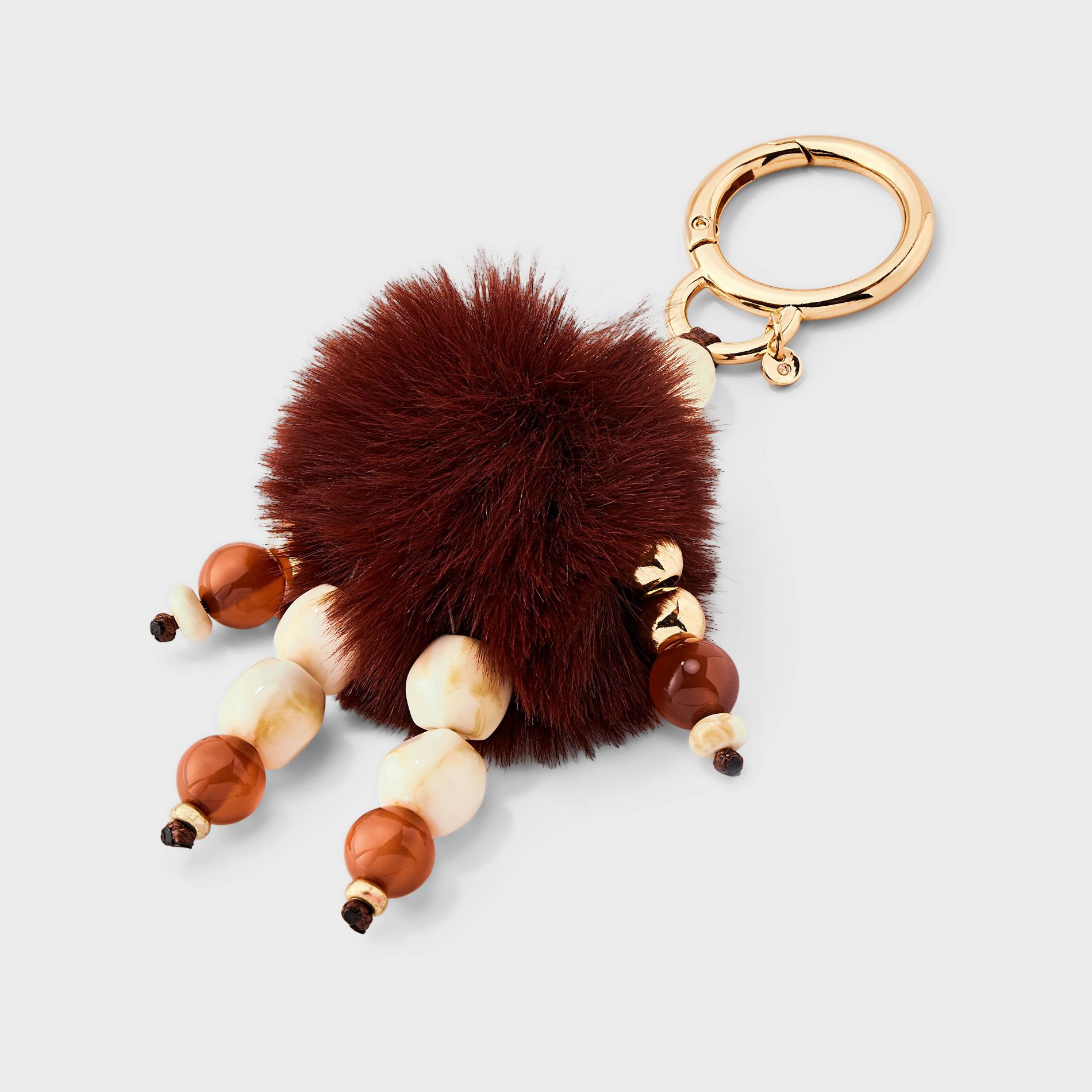 Precious Stone Pom Creature Bag Charm - A New Day™