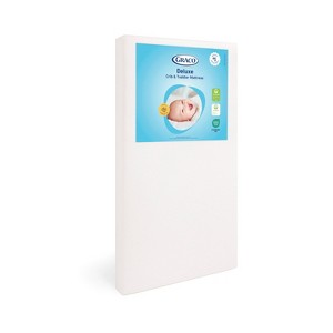 Graco Deluxe Foam Crib and Toddler Mattress - 1 of 4