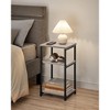 Side Table, Small End Table, Tall Nightstand for Living Room, Bedroom, Office, Bathroom - 2 of 4