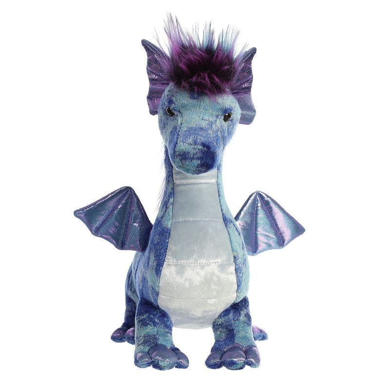 Aurora Luxe Boutique 17" Zion Dragon Blue Stuffed Animal, 2 of 6