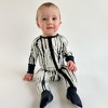 tiny knot co. Newborn, Infant Gender Neutral Buttery Soft Convertible Romper Foldover Mittens & Footies with Grippers TENCEL Modal One Piece Pajamas - 3 of 4