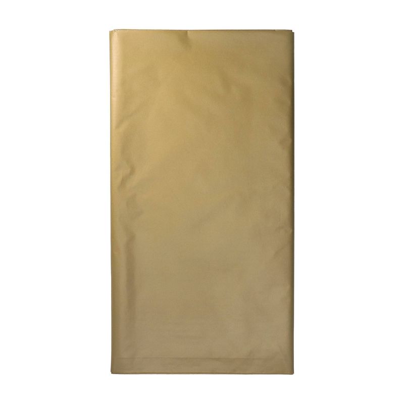 54&#34; x 108&#34; Table Cover Gold - Spritz&#8482;, 2 of 4