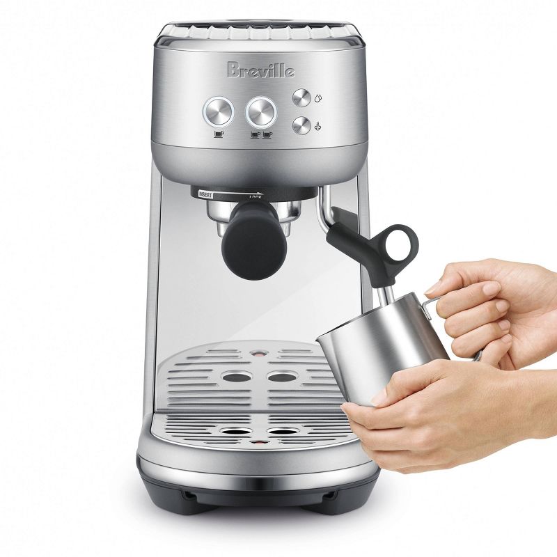 Breville Bambino Stainless Steel Espresso Maker Silver BES450BSS, 5 of 18