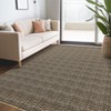 Washable Modern Printed Rug Non Slip Low Pile Rug Soft Contemporary Throw Floor Cover Foldable Indoor Carpet for Living Room Bedroom Playroom - 3 of 4
