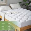 Full Mattress Pad, 8 - 21 Deep Pocket, Ultra Soft Quilted Topper Cover - White - 2 of 4
