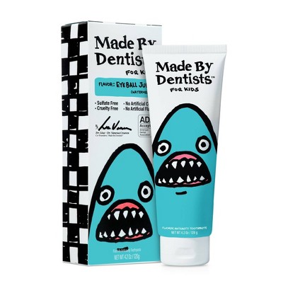 Made by Dentists Kids' Shark Fluoride Anticavity Toothpaste - Watermelon - 4.2oz