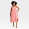 Women's Knit Ballet Midi Shift Dress - A New Day™ - 3 of 3
