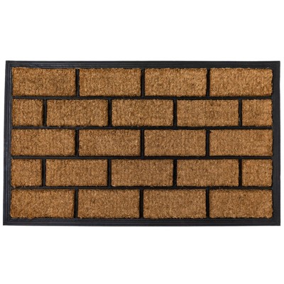 Northlight Brick Rectangular Doormat 18" x 29.5"