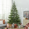 9ft Artificial Sparse Christmas Tree with Steel Stand and 4306 Tips for Home Office Holiday - 2 of 4