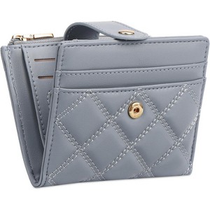 Clotth Women’s Wallet - RFID Blocking Thin Faux Leather Bifold Card Holder with Large Capacity & Zipper Coin Pocket for Travel,Work,Daily Use - 1 of 4