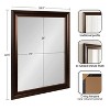 Kate and Laurel Galiano Rectangle Bathroom Wall Mirror - 2 of 4