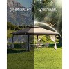 Canopy Tent Pop Up Gazebo Tent Setupwith 4 Sand Bags for Backyard Garden Patio,Mosquito Netting & Height Adjustable - 4 of 4