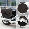 Unique Bargains Motorcycle Saddlebag Side Tool Bags Cycling Luggage Bag 1 Pair - 4 of 4