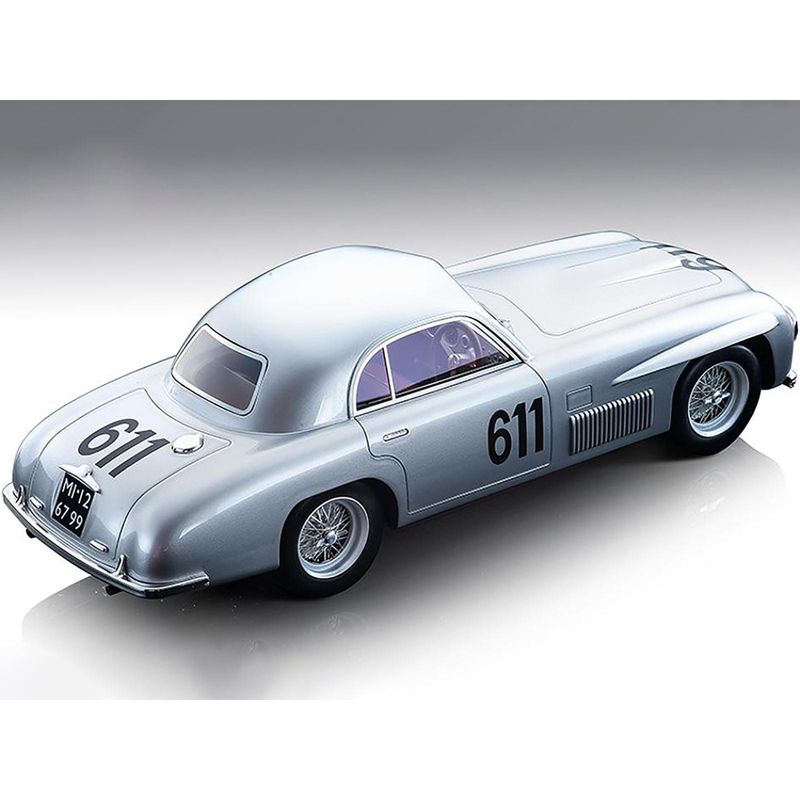 Ferrari 166 S Coupe Allemano (RHD) #611 Bianchetti - Sala Mille Miglia (1949) Ltd Ed to 80 Pcs 1/18 Model Car by Tecnomodel, 2 of 4