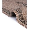 Unique Loom Outdoor Traditional Antique Medallion Woven Area Rug - 4 of 4