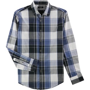 Alfani Mens Plaid LS Button Up Shirt - 1 of 1