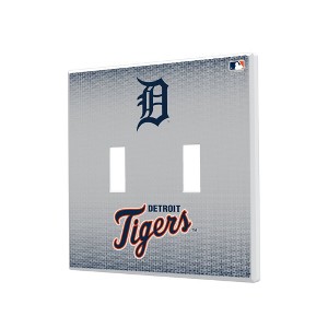 MLB American League Teams Linen Hidden-Screw Light Switch Plate for Double Toggle - 1 of 4