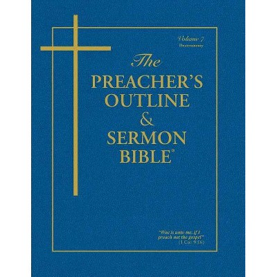 Preacher's Outline & Sermon Bible-KJV-Deuteronomy - by  Leadership Ministries Worldwide (Paperback)