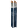Sax Silk Golden Taklon Paint Brushes, Flat & Round Types, Assorted Sizes, Set of 108 - 3 of 3