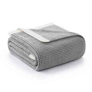 Amelie Home Reversible Chenille Knit Throw Blanket – Soft, Lightweight & Cozy - 1 of 4