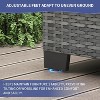 Acekool 7 Piece Patio Set Rattan Outdoor Sofa with Cushions PE Wicker Sectional Couch and Table for Balcony Garden Porch Conversation - 4 of 4